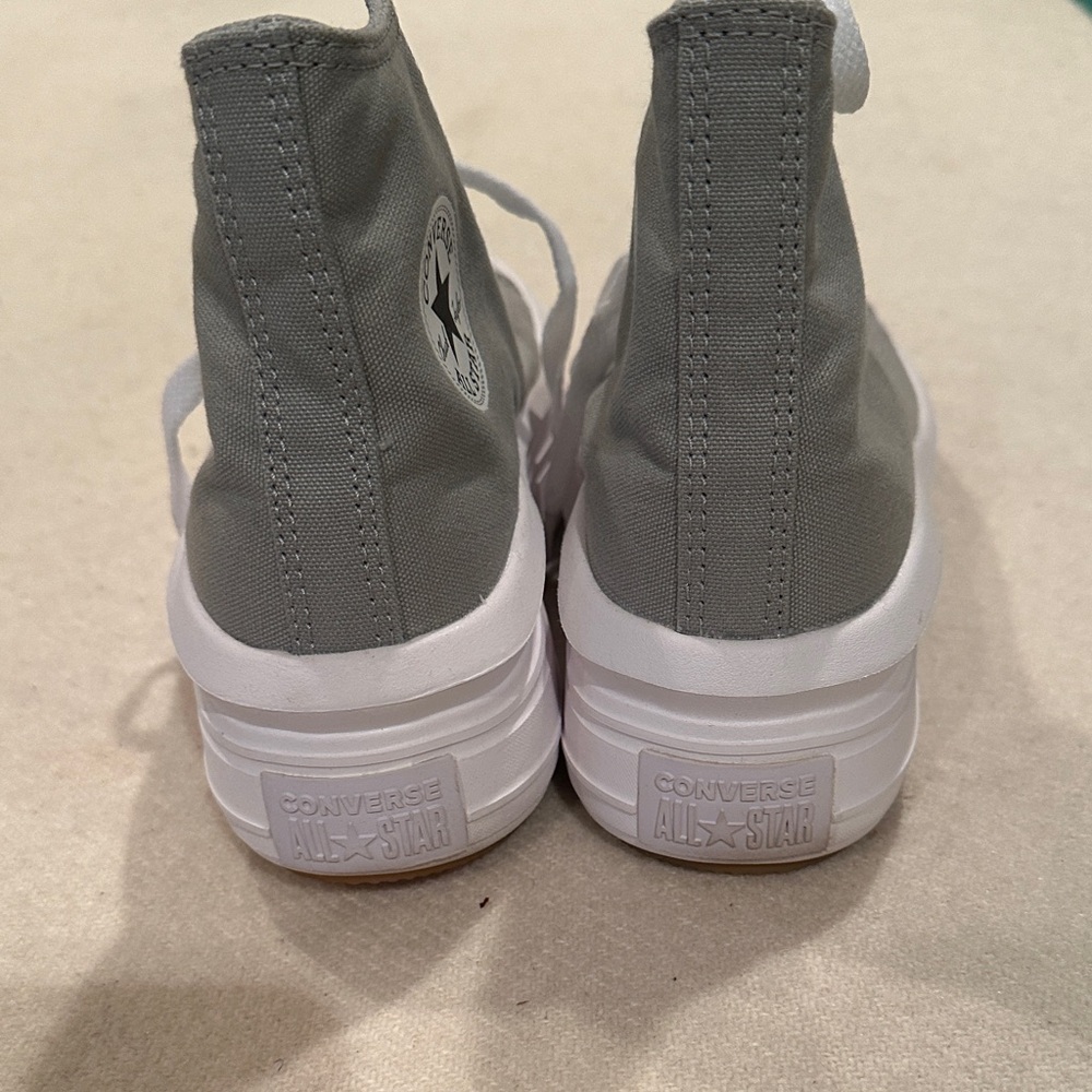 Converse Chuck Taylor All Star Move Platform sage sz 6 - Picture 5 of 5